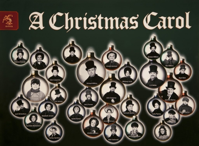 Hale Centre Theatre's 2003 A Christmas Carol Cast